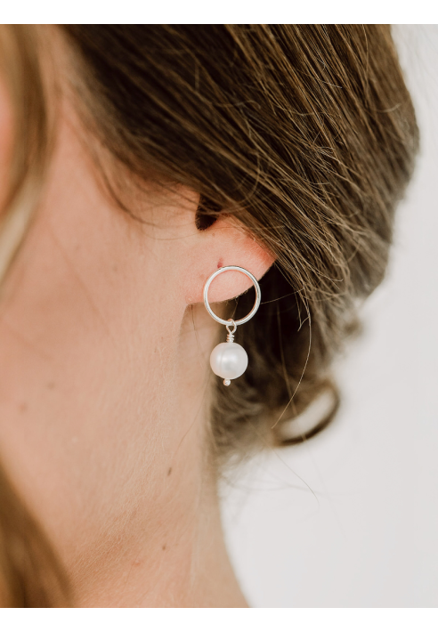 Perlenbräute Toni Oorbellen ()