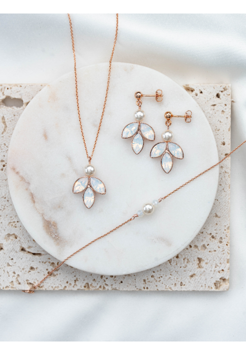 Perlenbräute Kate sieradenset