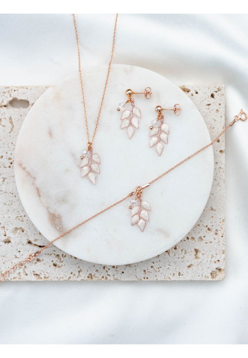 Perlenbräute Lana Sieradenset