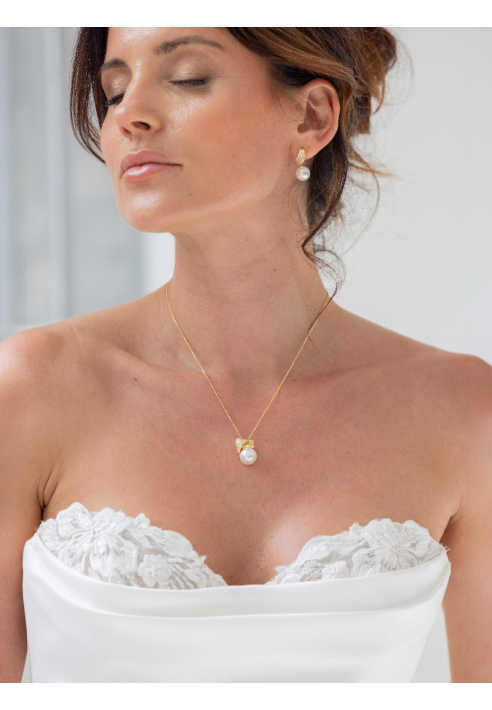 Abrazi Violet Oorbellen ()