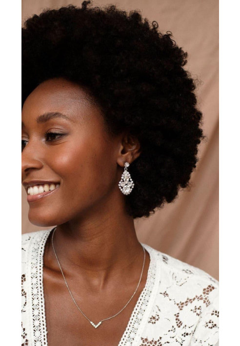 Abrazi Adele Swarovski Oorbellen