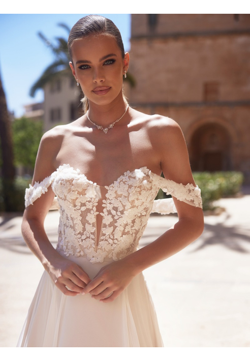 Bianco evento E471 Top/Corset ()