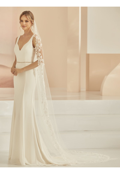 Bianco Evento S408 Sluier - 250 cm ()