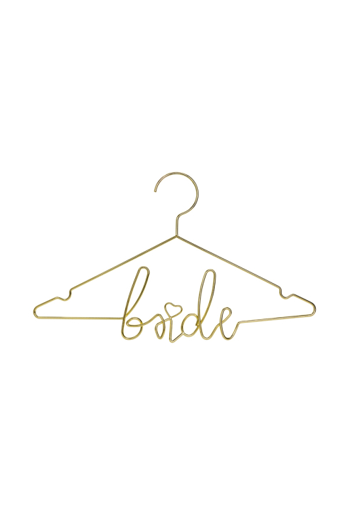 Metalen Kledinghanger Bride Goud