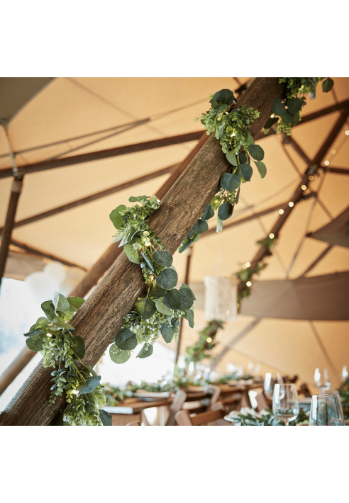 Ginger Ray BRA-302 Botanical Kunstbladeren Slinger met Lichtjes ()