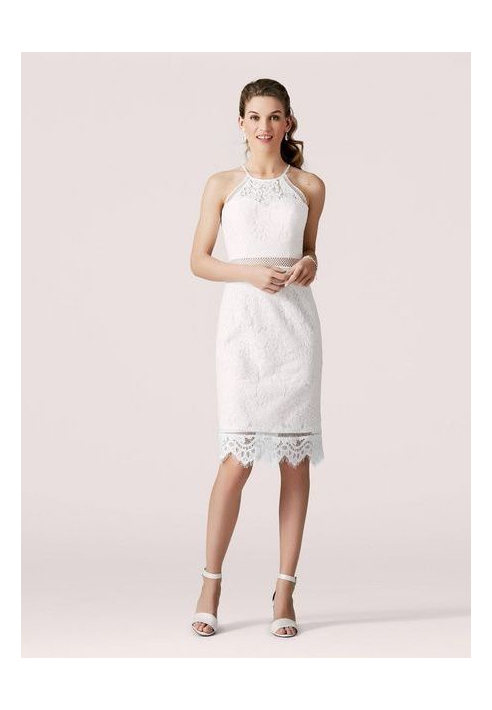 Kort trouwkleed 08-3977 Lilly