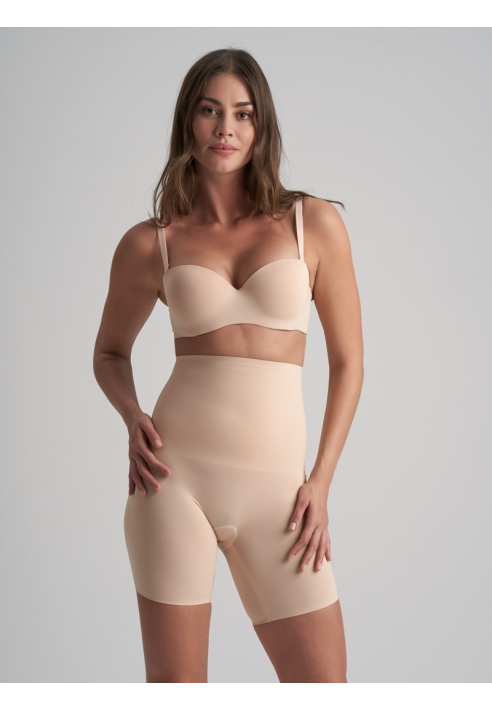 BYE BRA Waist Control High Waist Short Beige ()