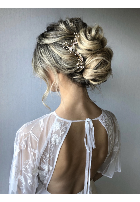 Sally Jane Bridal Hera Haarspelden Roze ()