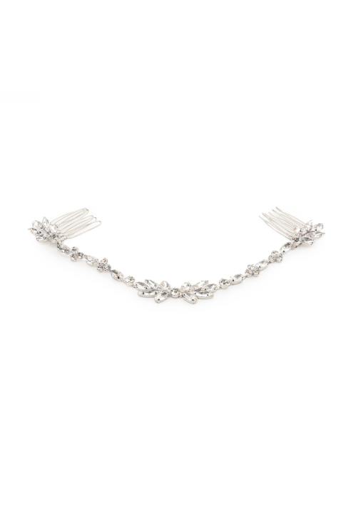 Abrazi Puck Haarkam Zilver ()