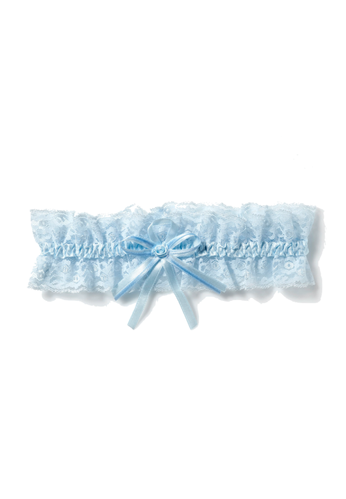 Poirier KB-55 Kousenband Blauw ()