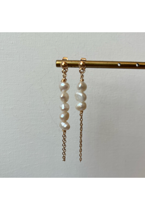 Sally Jane Bridal Muse Oorbellen Goud