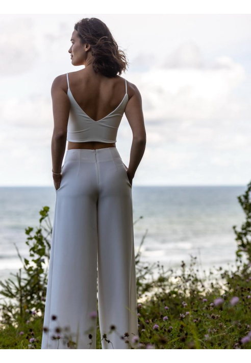 Novias Esmeralda Top Ivoor