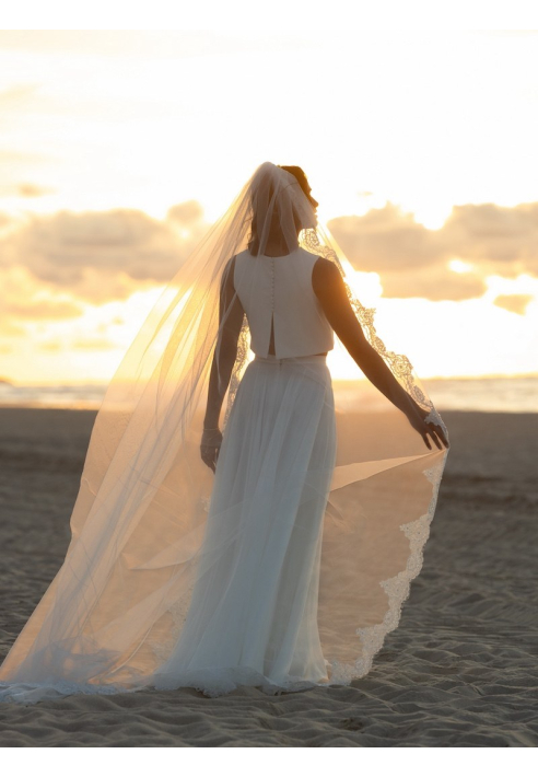 Novias Eufemia sluier - 270 cm