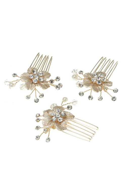 Poirier BB-420 Haarkammen Goud