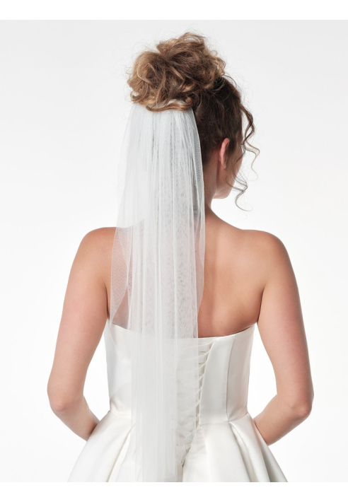 Poirier S12-075-1-SOFT-Ivoor Sluier - 75 cm ()