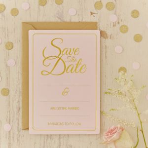 Save The Date Kaarten - Pastel Perfection (10st)