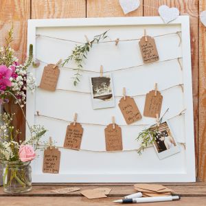 Ginger Ray CW-262 Rustic Country Houten Gastenbord