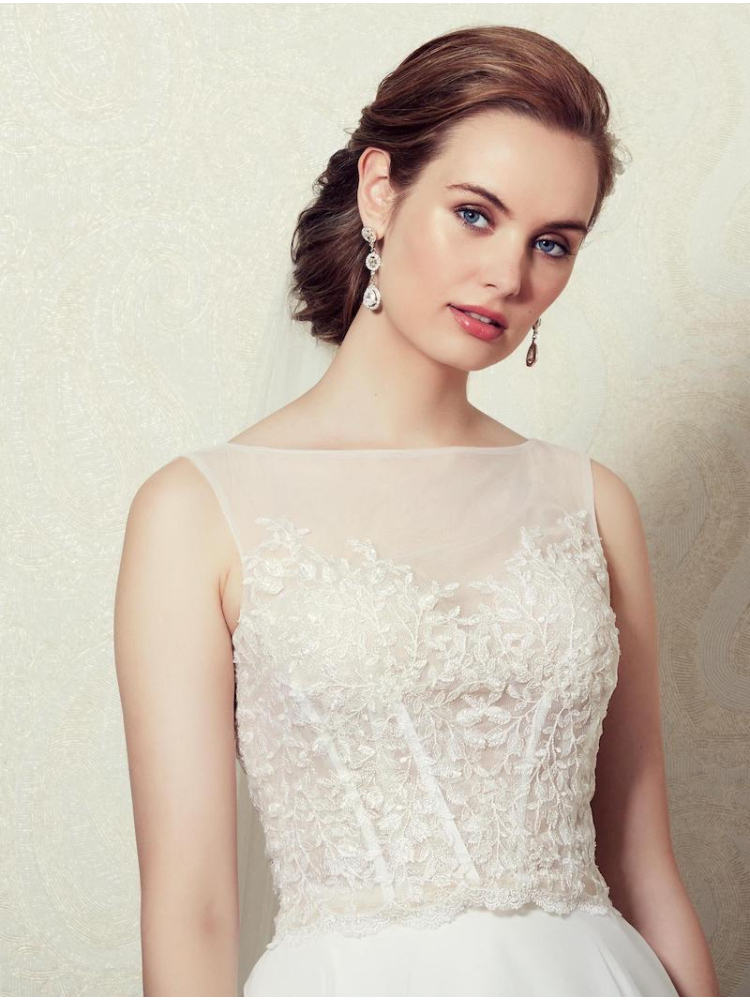 LILLY 01-3807-CR Kanten halter top main product photo