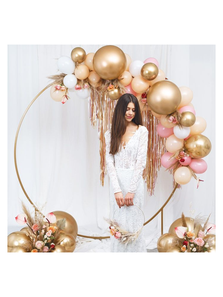 Gouden Backdrop Frame Cirkel, 2m main product photo