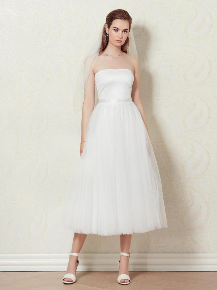 LILLY 10-3093-CR 3/4-lengte Tule rok main product photo