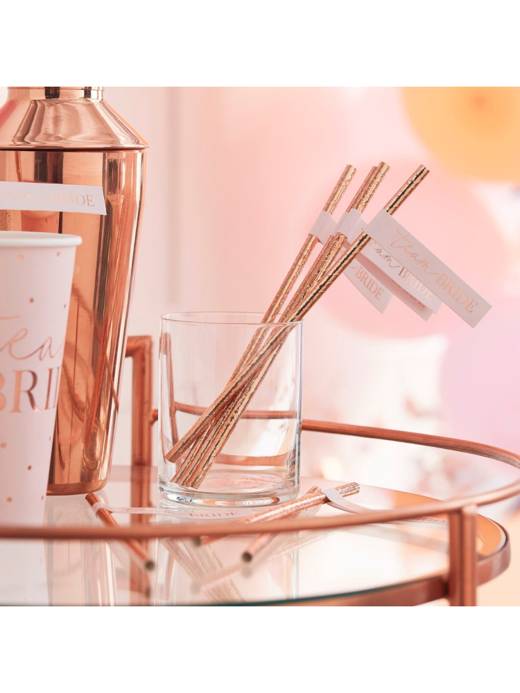 Ginger Ray HN-825 Blush Hen Rietjes main product photo