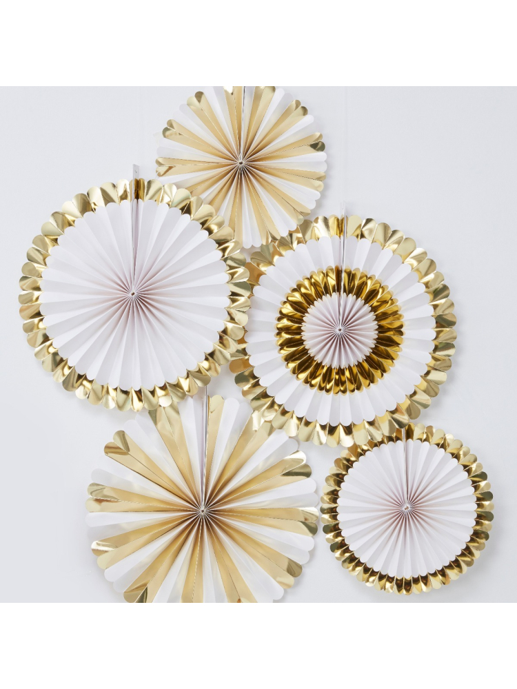 Ginger Ray OB-111 Oh Baby Paperfans main product photo