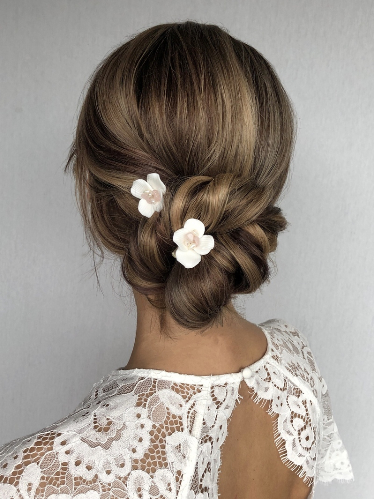 Sally Jane Bridal Fem Haarspelden Zilver main product photo