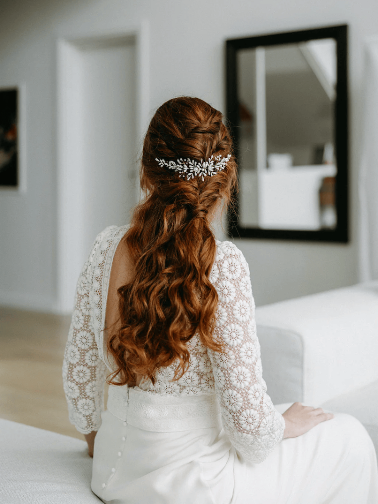 Lizeron Agathe Haarkam Wit main product photo