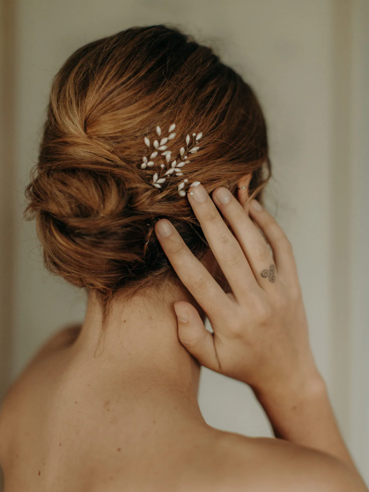 Lizeron Set Diane Haarspelden Parel main product photo