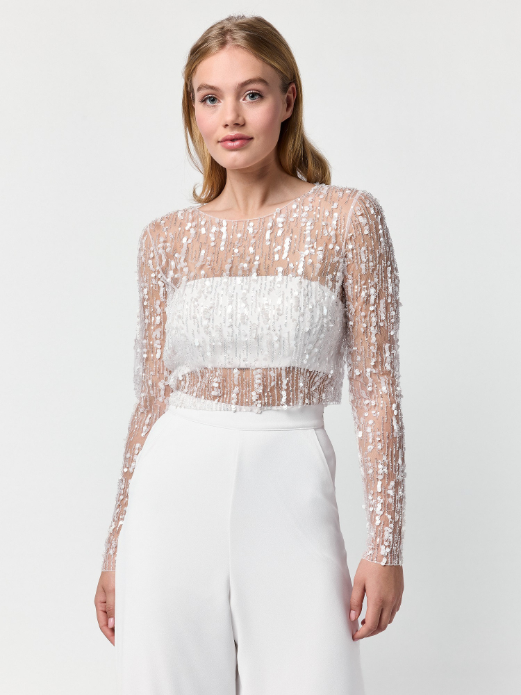 Poirier T-75419 Top | Camille main product photo