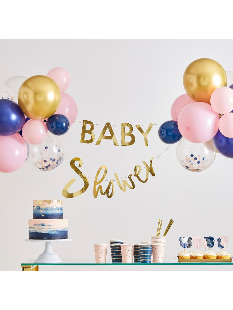 Ginger Ray GR-111 Gender Reveal Slinger Met Ballonnen main product photo
