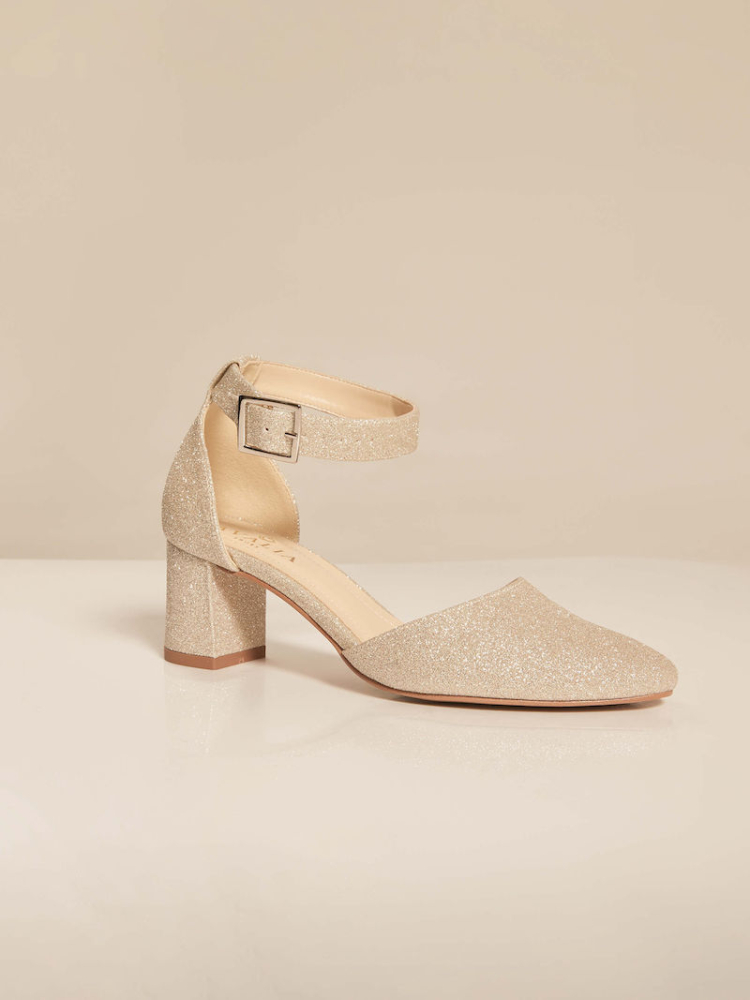 Avalia Vera Bruidsschoenen Glitter main product photo