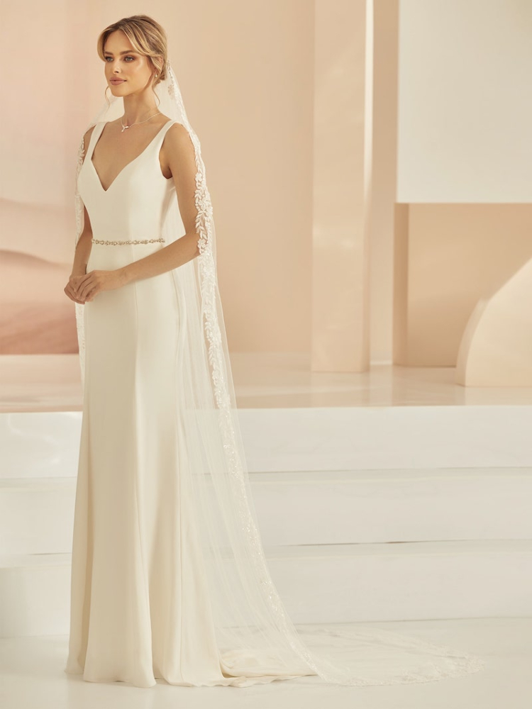 Bianco Evento S407 Sluier - 250 cm main product photo