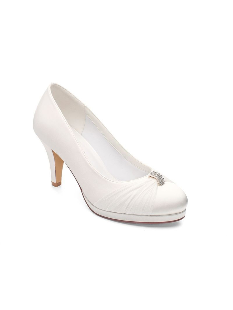 G.Westerleigh Hannah White-41 Bruidsschoenen main product photo