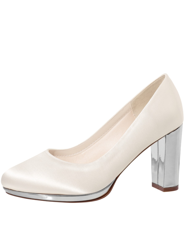 Rainbow Club Clair Bruidsschoenen Zilver main product photo