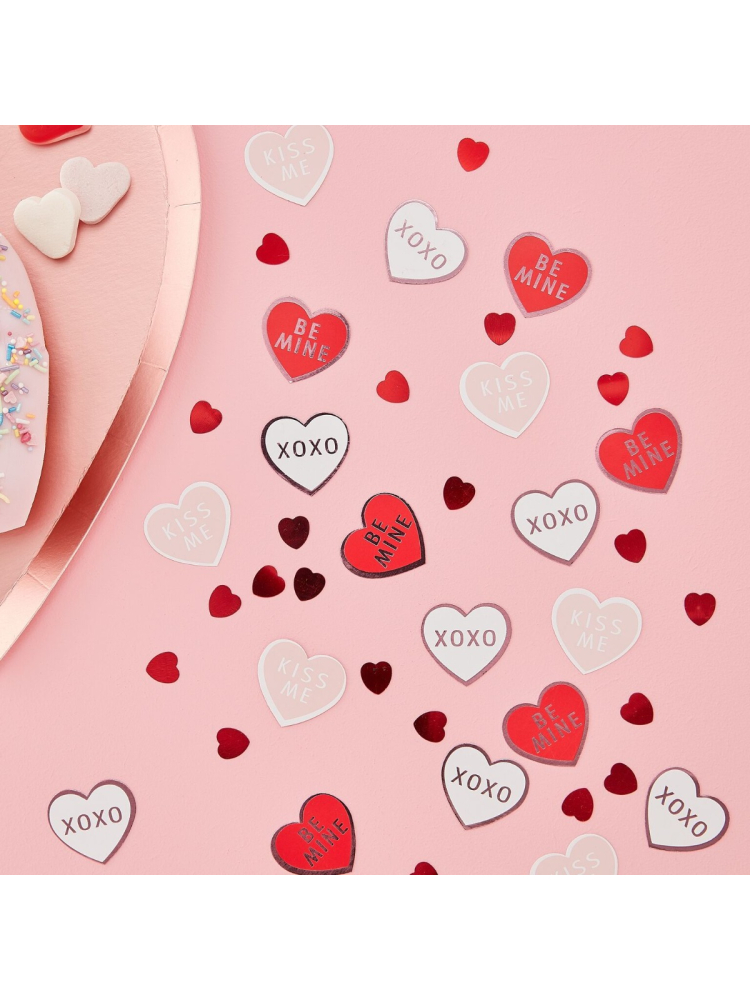 Ginger Ray VA-901 Be My Valentine Confetti Hartjes main product photo