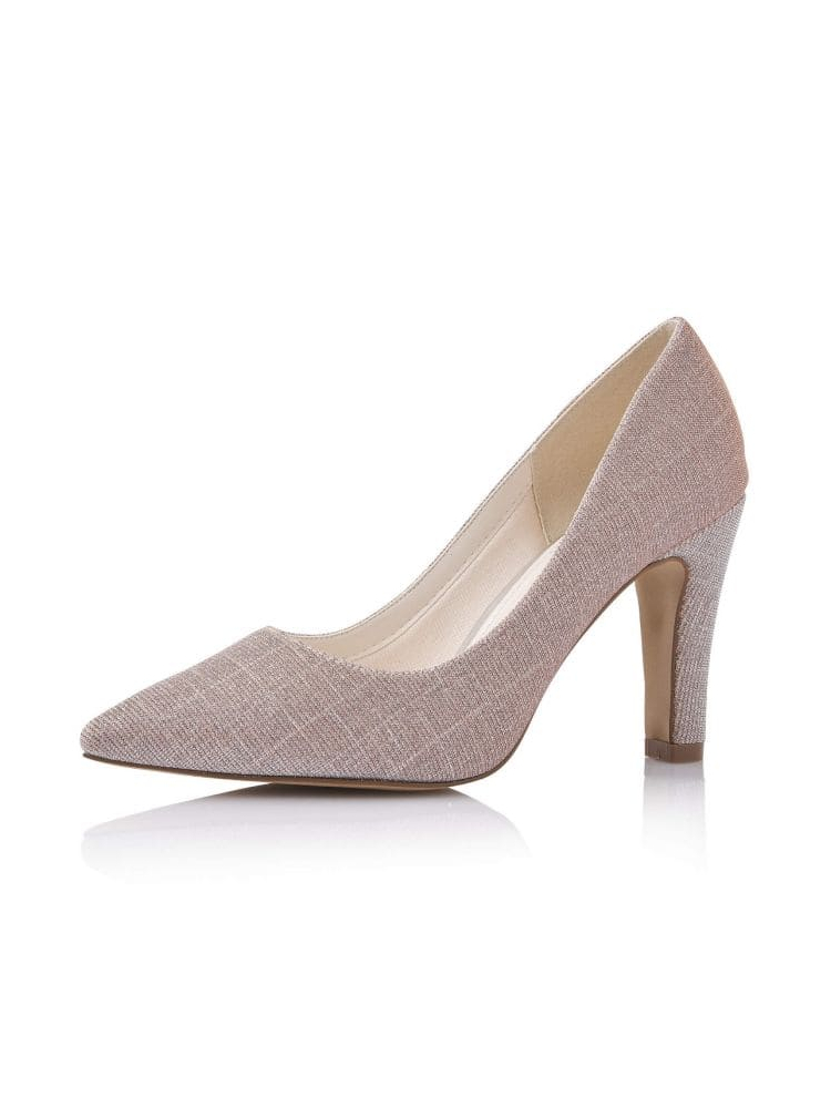 Rainbow Club Fera Rosé Metallic Bruidsschoenen main product photo