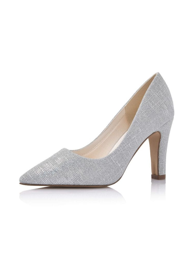 Rainbow Club Fera Zilver Metallic Bruidsschoenen main product photo