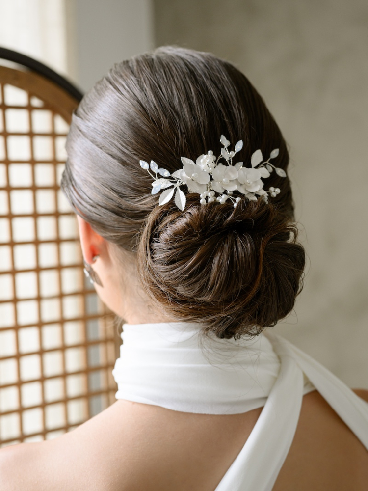 G. Westerleigh HC1118S Haarclip Zilver main product photo