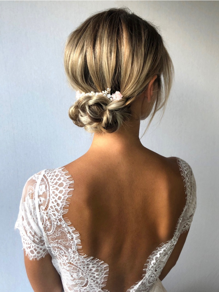 Sally Jane Bridal Gaia Haarkam Zilver main product photo