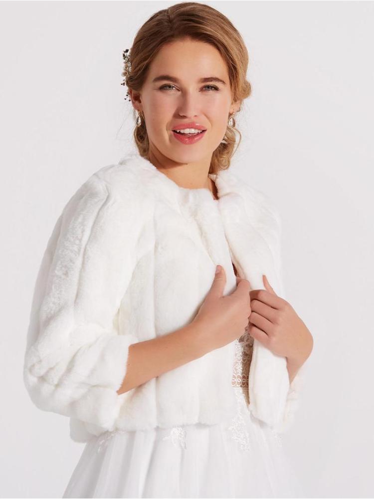 LILLY 09-3186-CR Bolero Kunstbont main product photo