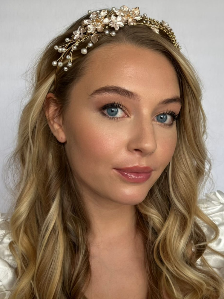 Sally Jane Bridal Hestia Tiara Roze main product photo