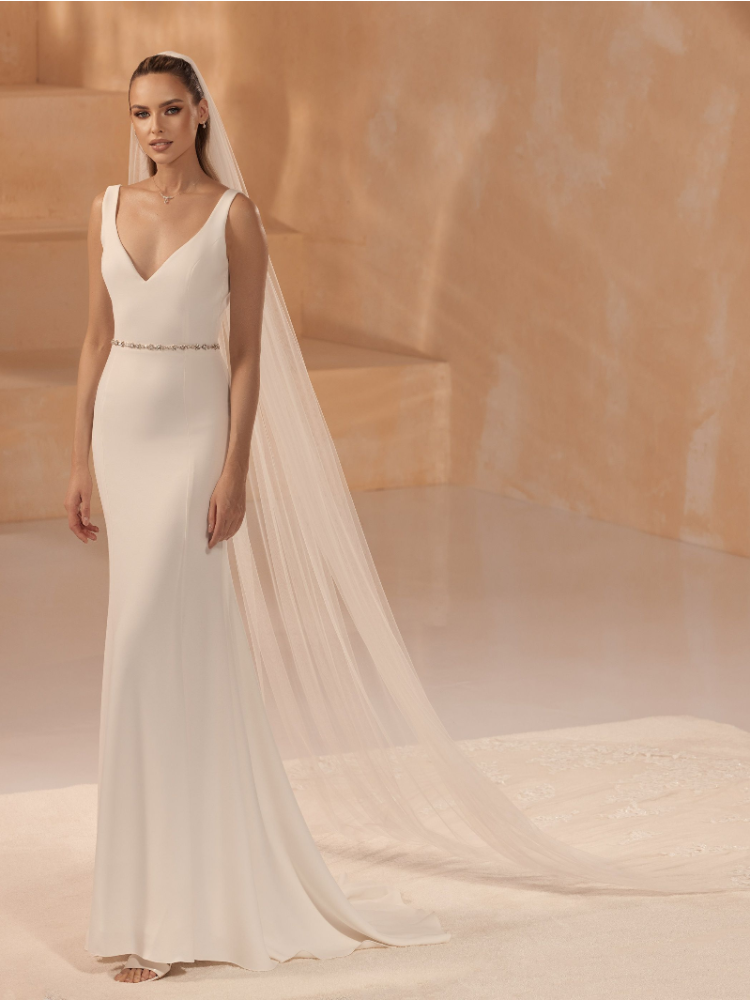 Bianco Evento S478 Sluier - 350 cm main product photo