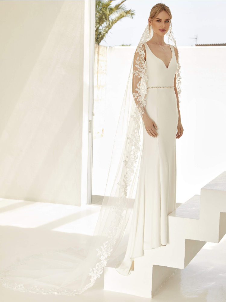 Bianco Evento S422 Sluier - 300 cm main product photo