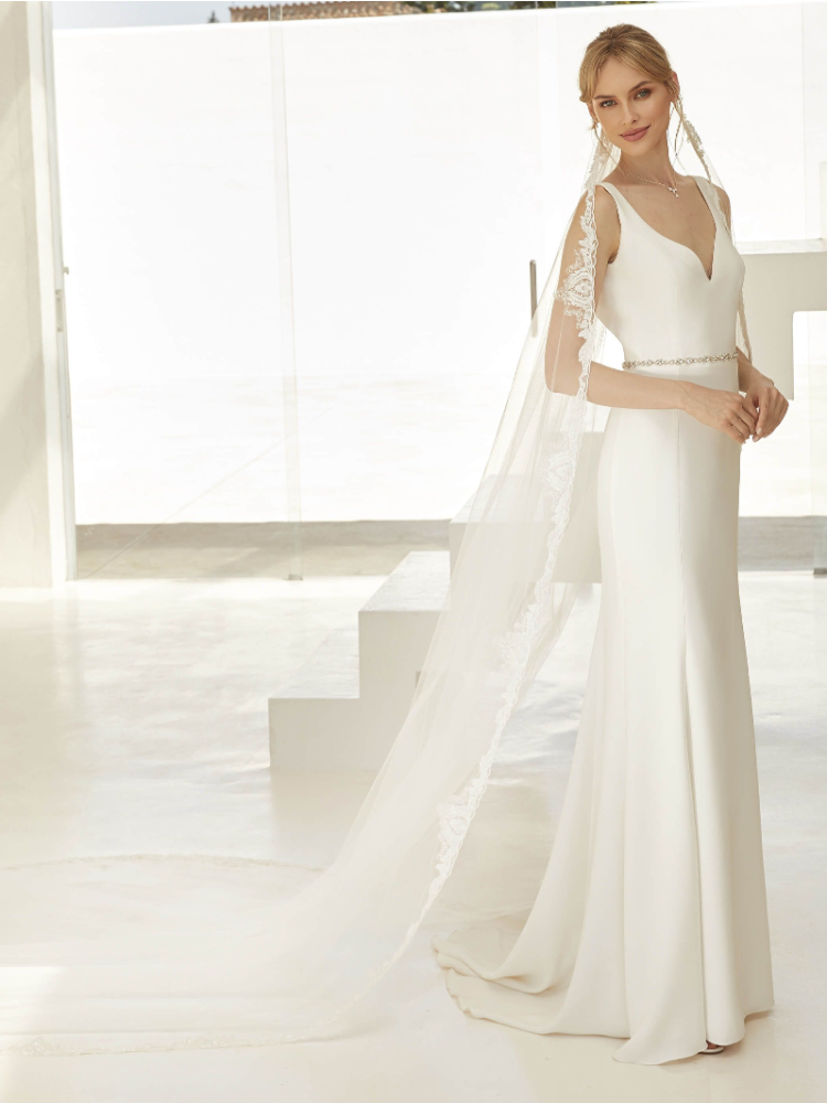 Bianco Evento S423 Sluier - 300 cm main product photo