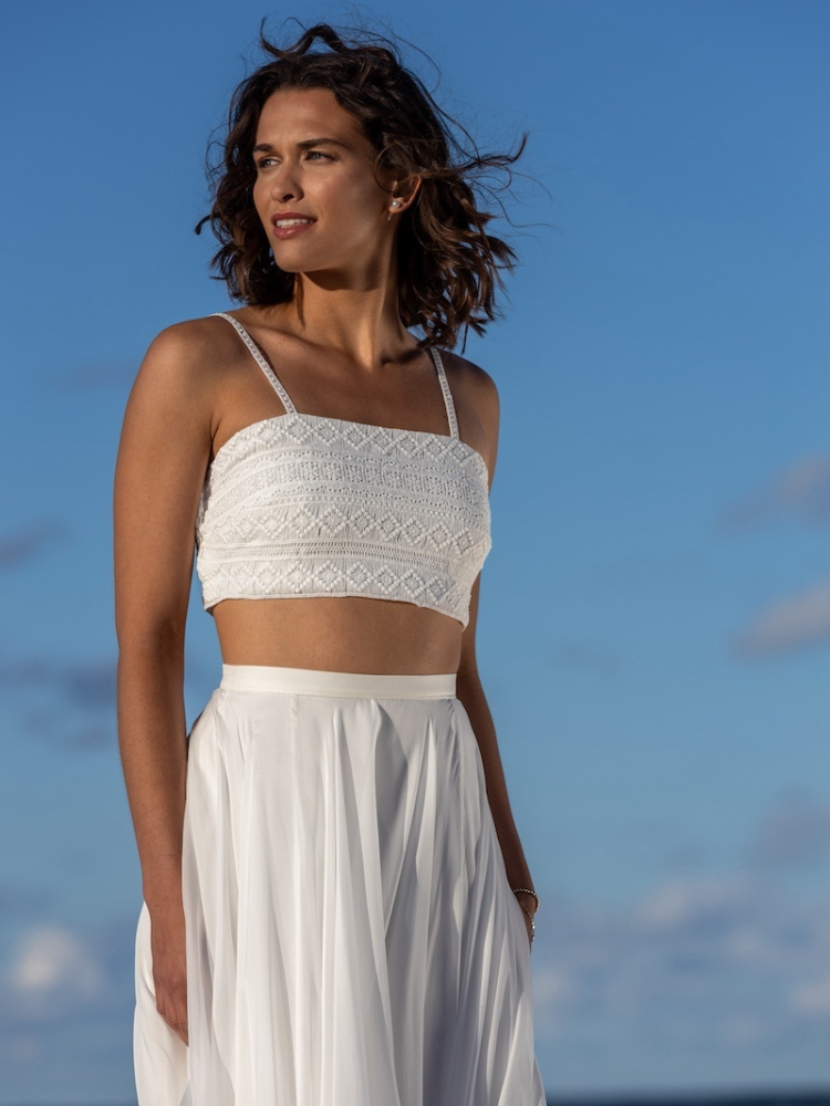 Novias Epifania Kanten Bolero main product photo