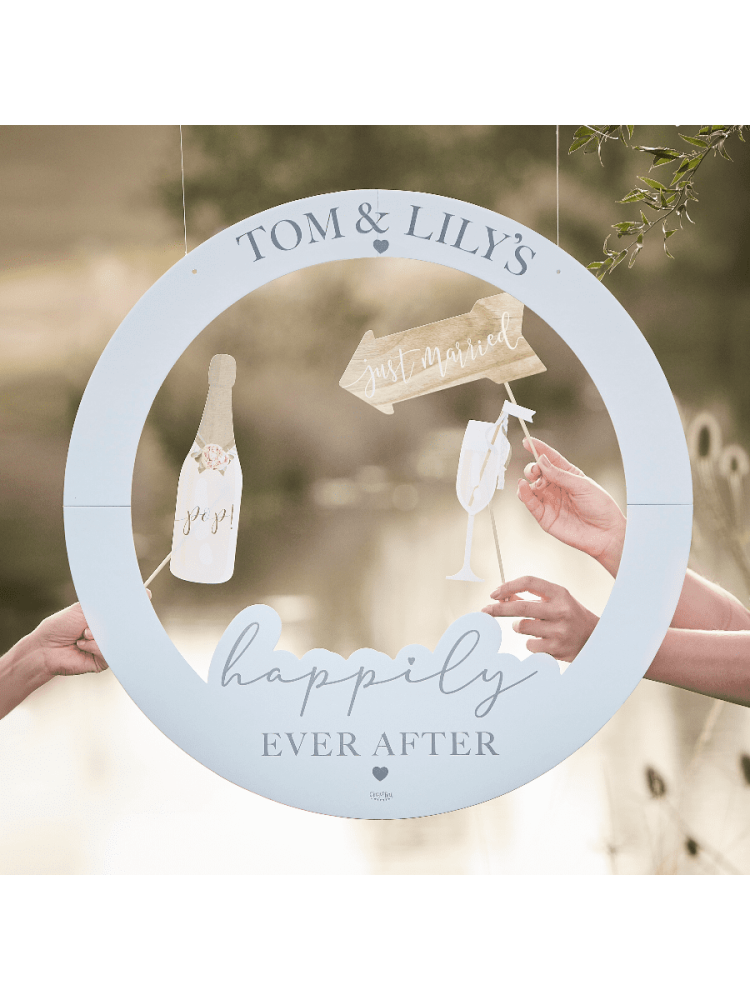 Ginger Ray PAMA-127 Personaliseerbaar Photo Booth Lijst Bruiloft main product photo