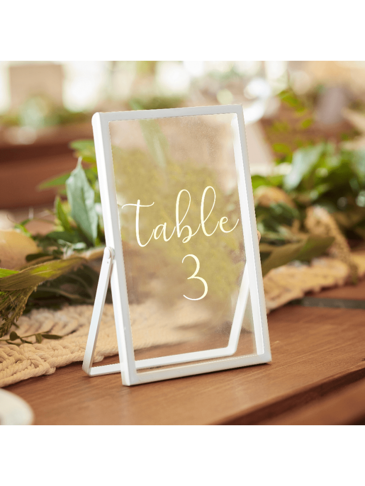 Ginger Ray PAMA-130 Personaliseerbaar Wit Fotolijstje main product photo