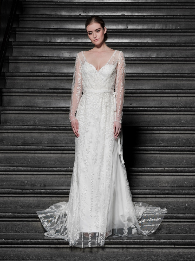 Poirier T-117 Kimono Jurk Lace main product photo