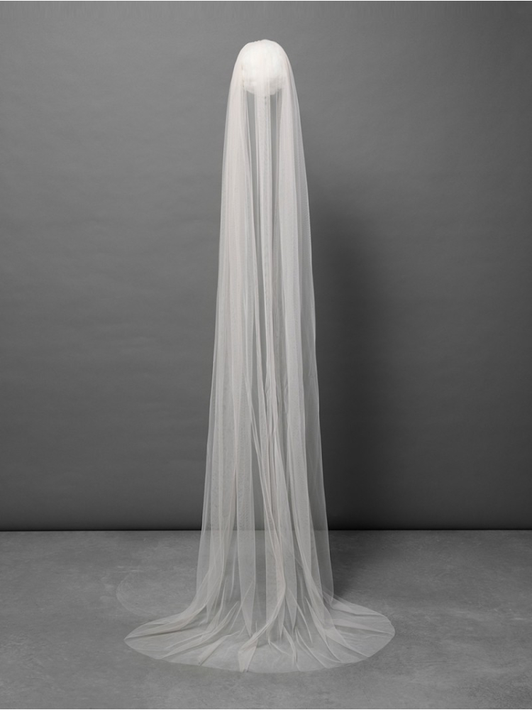 Poirier S12-210-1-SOFT-Blush Sluier - 210 cm main product photo